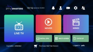 abonnement IPTV Smarters